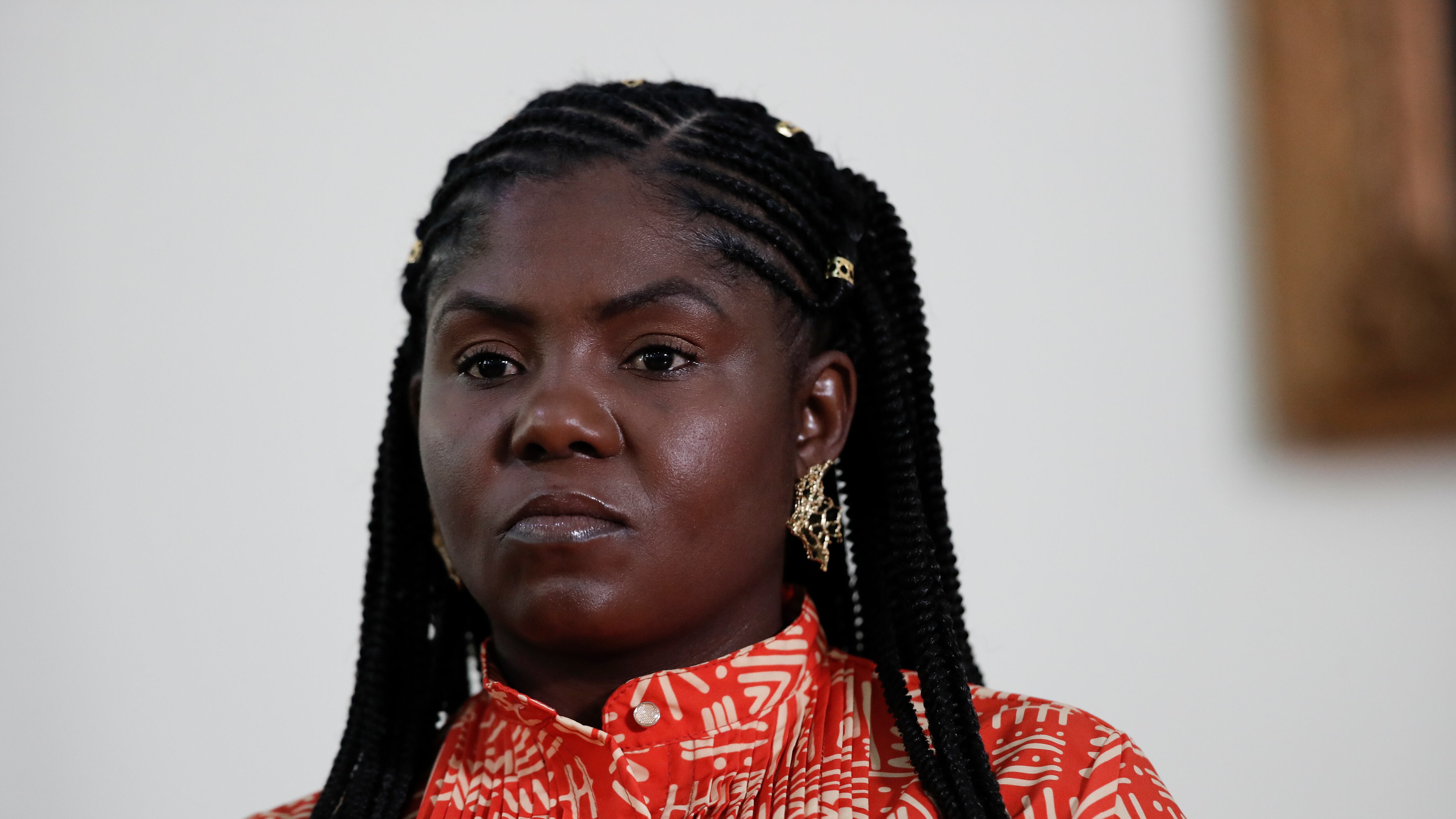 Francia Márquez Mina, vicepresidenta de Colombia, durante la radicación del proyecto de ley que crea el Ministerio de la Igualdad