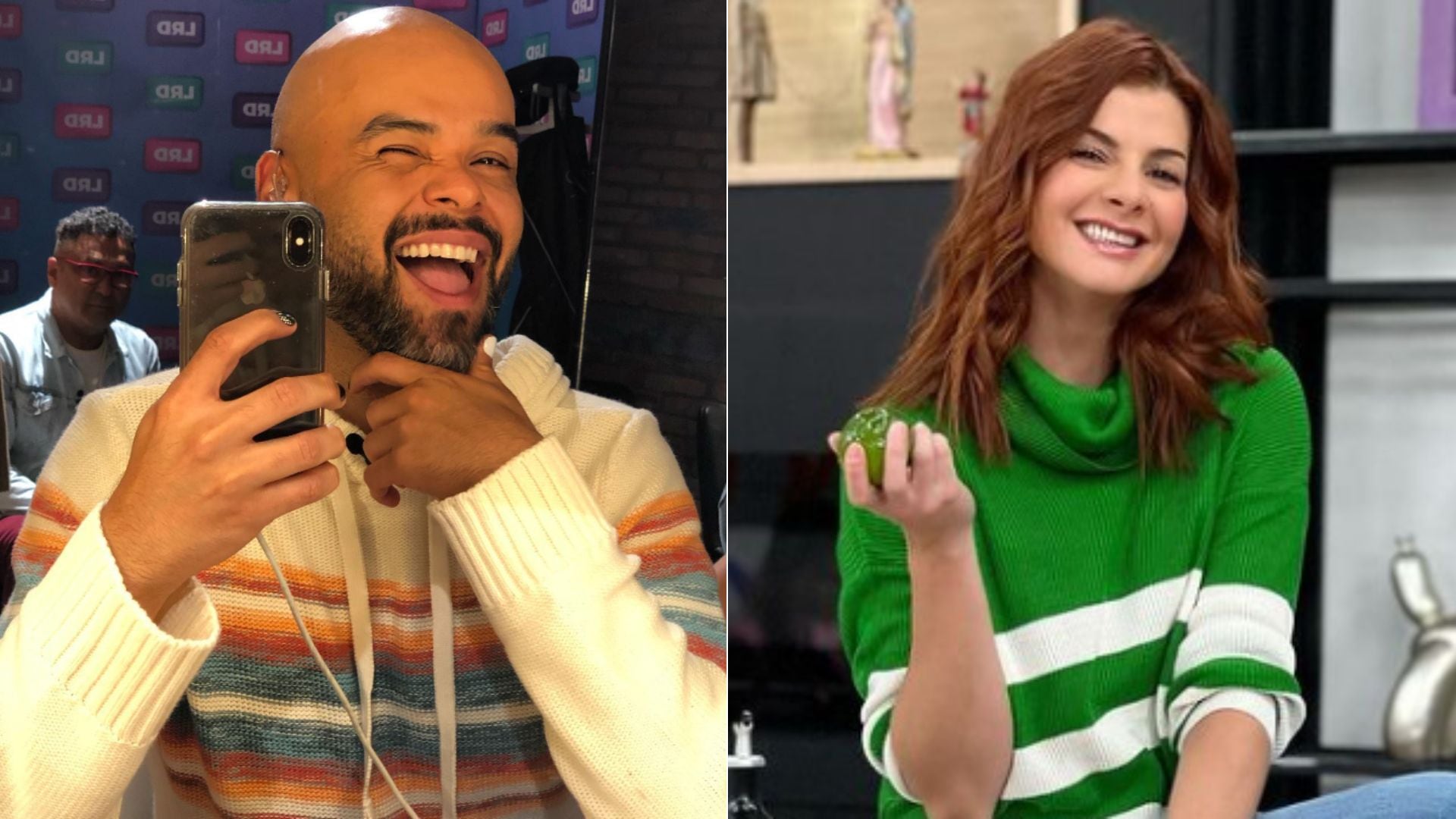 Carlos Vargas reveló cómo se lleva con Carolina Cruz.