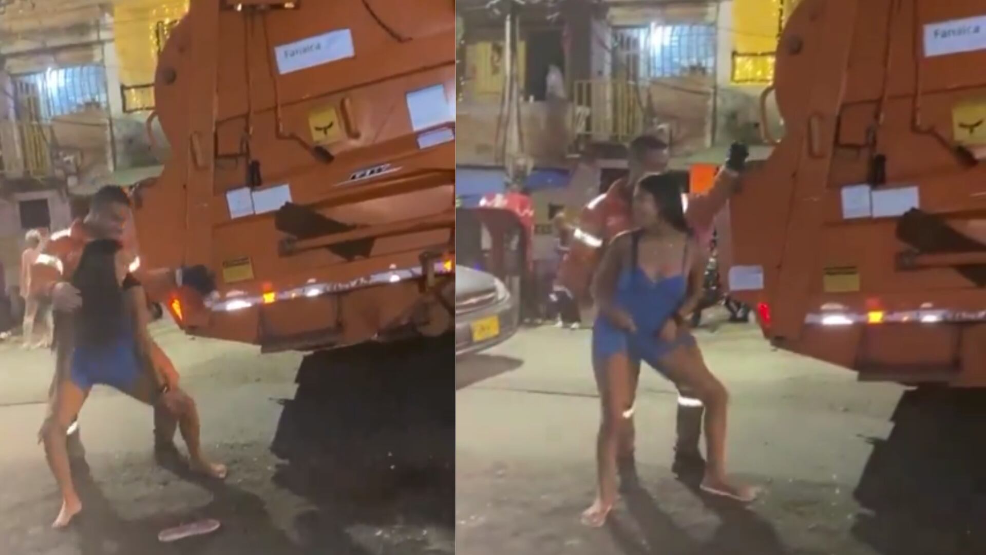 Medellín: Viralizan a recolector de basura que se pegó tremendo 'perreo' mientras trabajaba