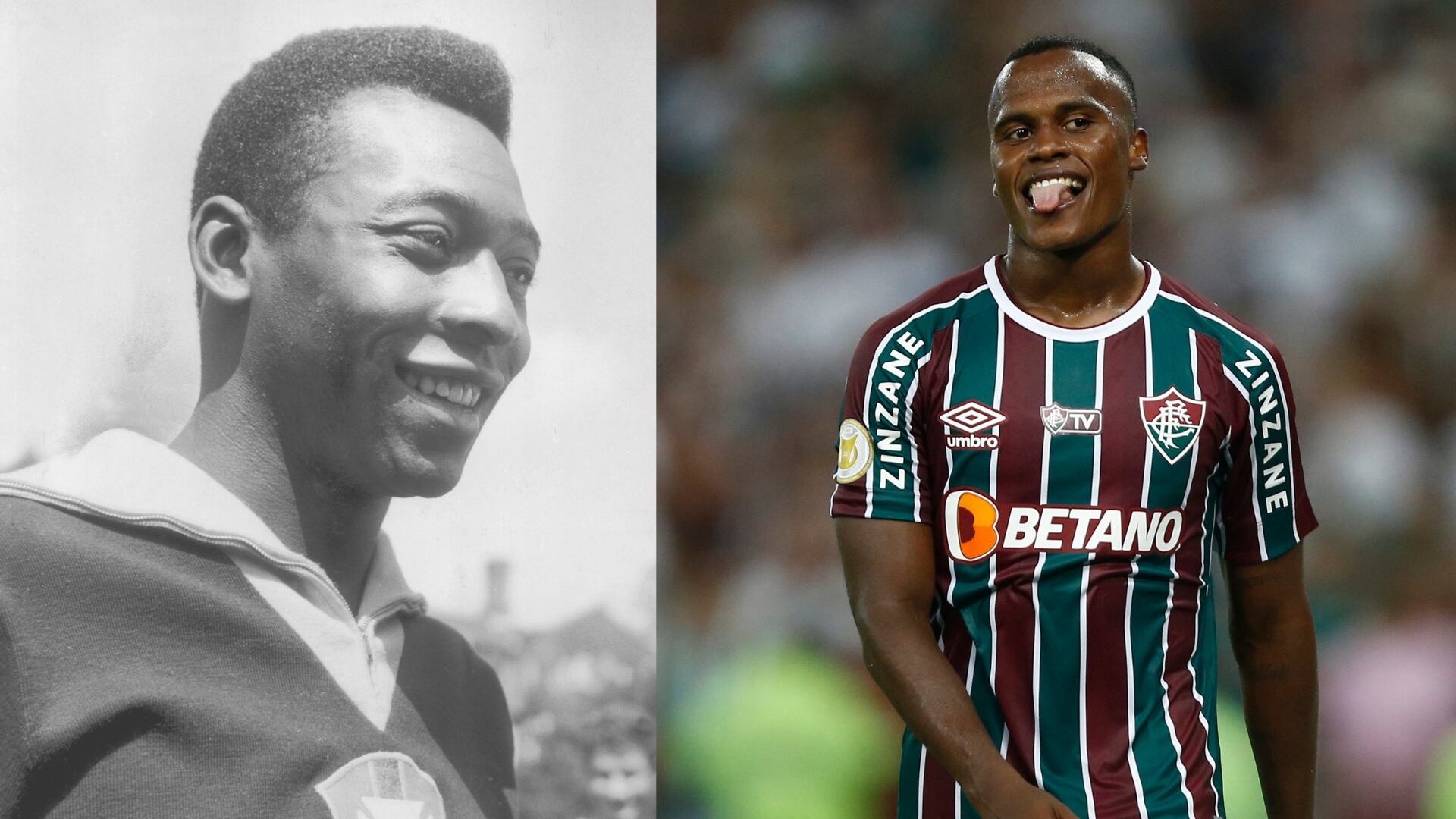 Jhon Arias y Pelé