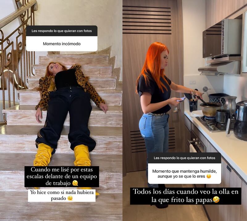 Sara Uribe mostró los momentos que la mantienen humilde