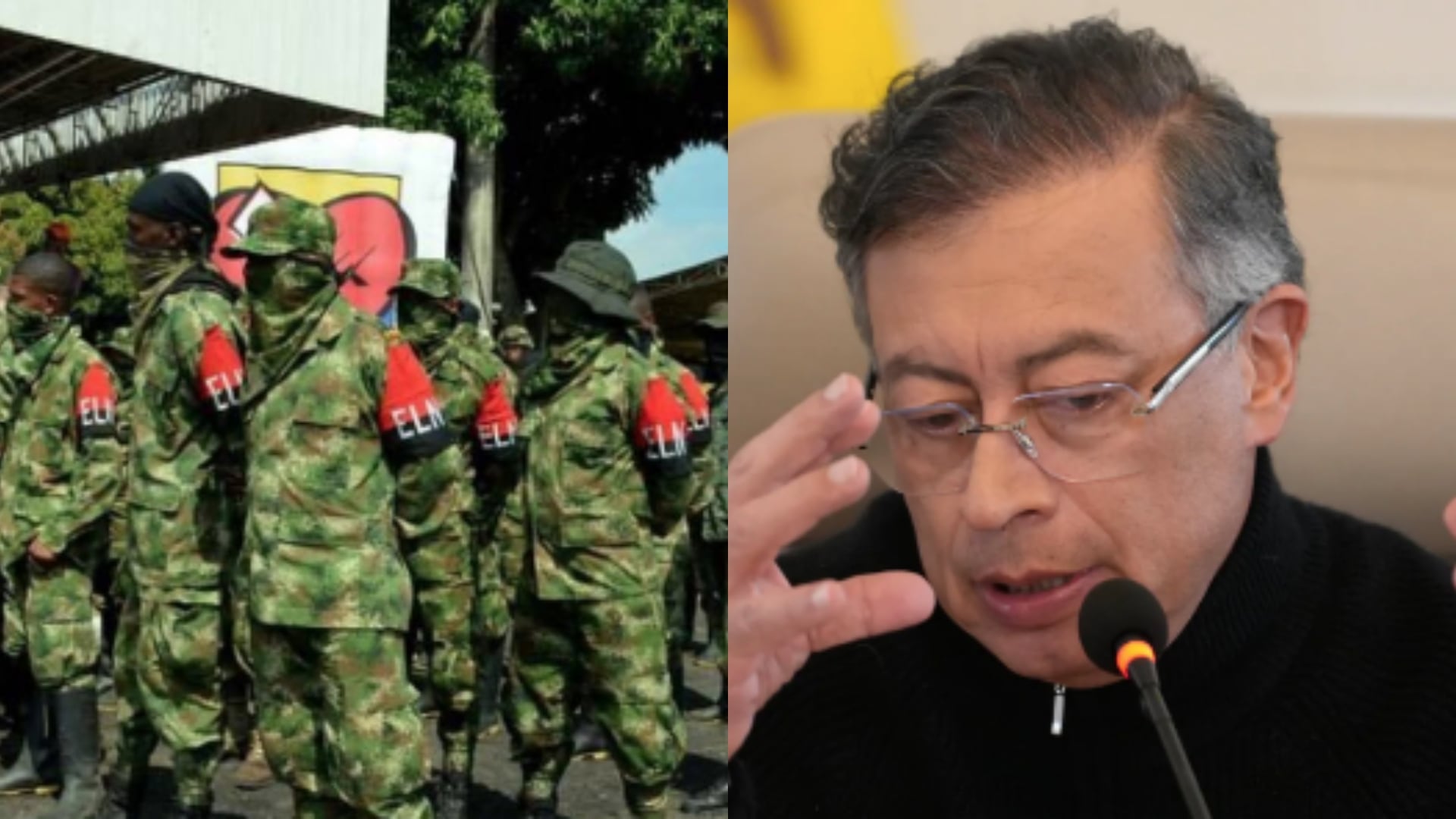 Comunicado del ELN a Petro rechaza la supuesta injerencia de Trump en el país.