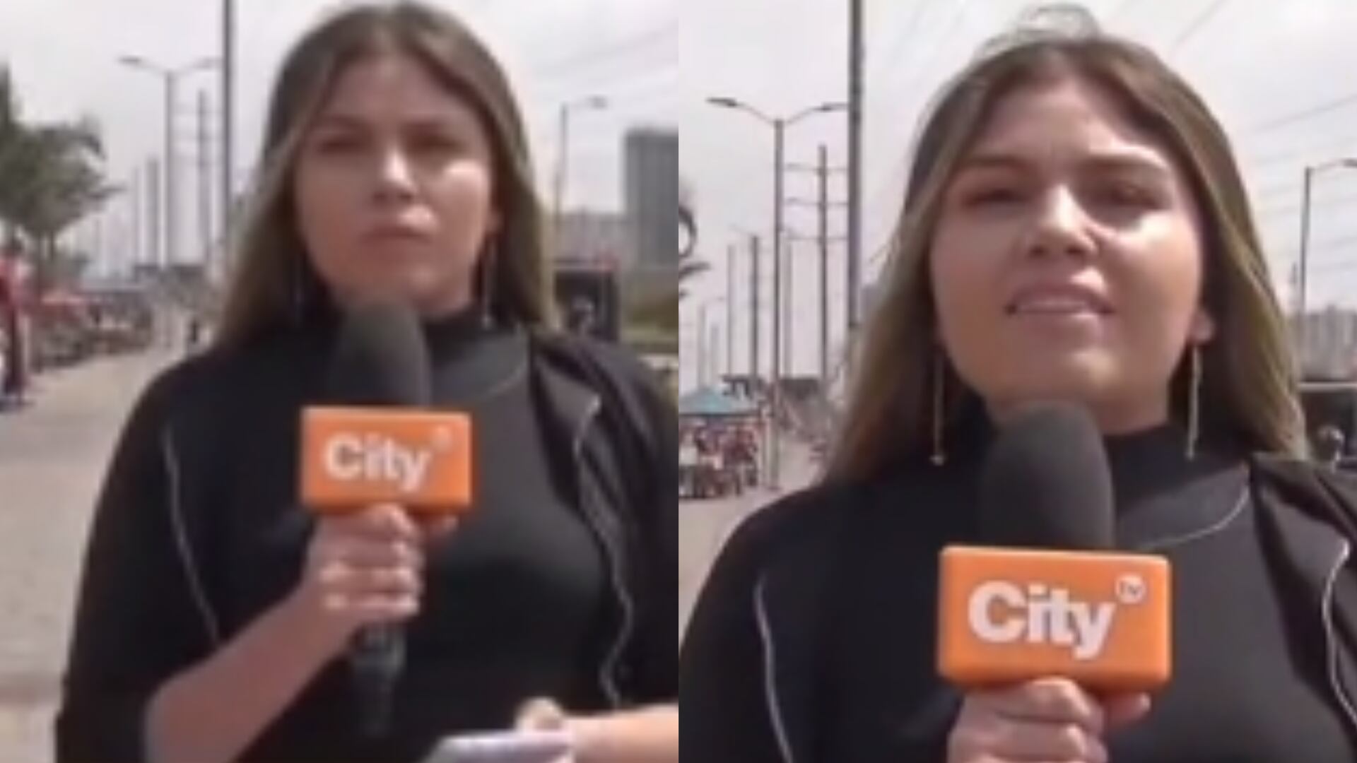 “Qué pecado”: en su ‘primera chamba’, periodista de CityTv le ganó los nervios y se equivocó en pleno en vivo