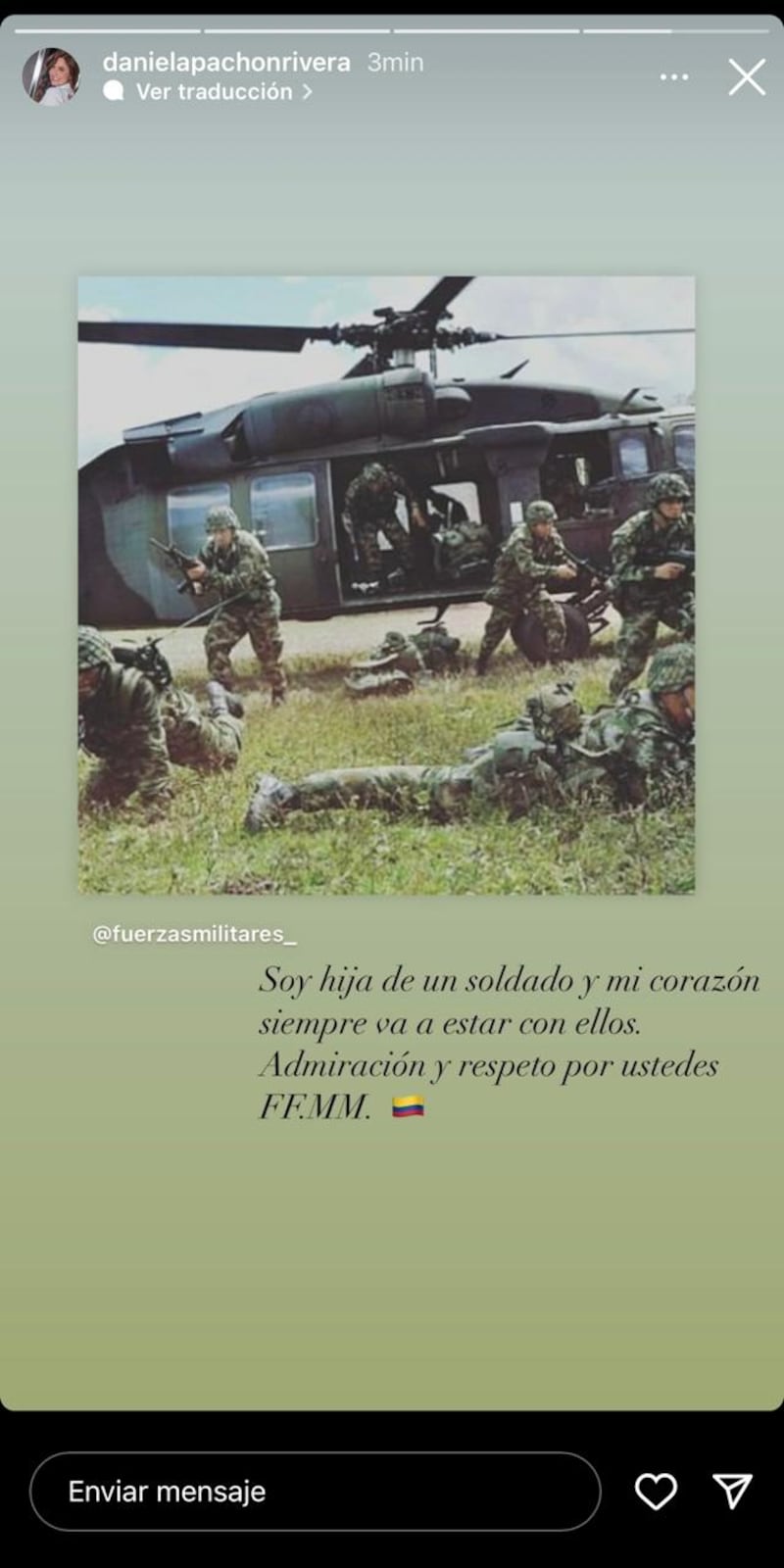 Daniela Pachón, periodista de Noticias Caracol