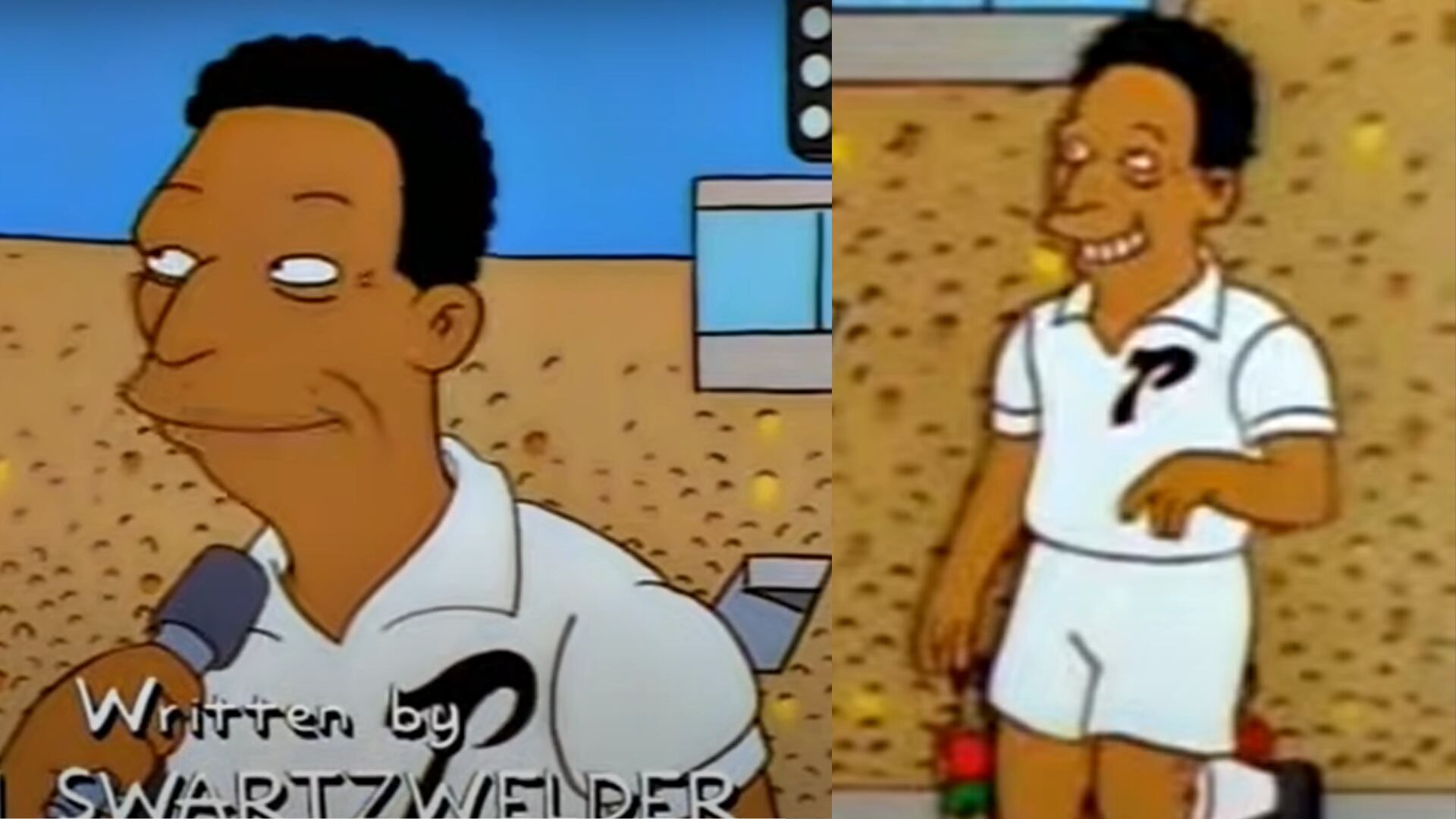 Pelé en los Simpson