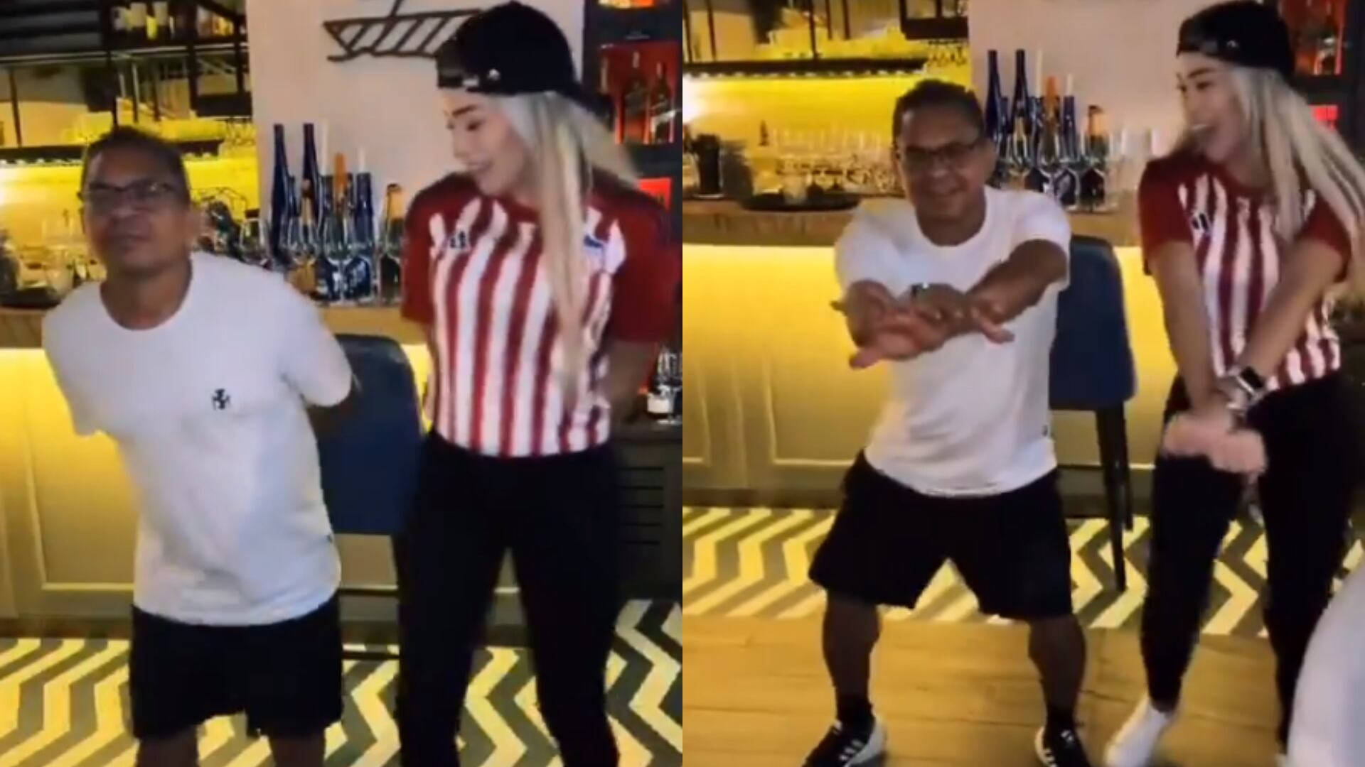 En redes sociales se ha vuelto viral el baile que protagonizaron Mane Díaz y Day Vásquez.