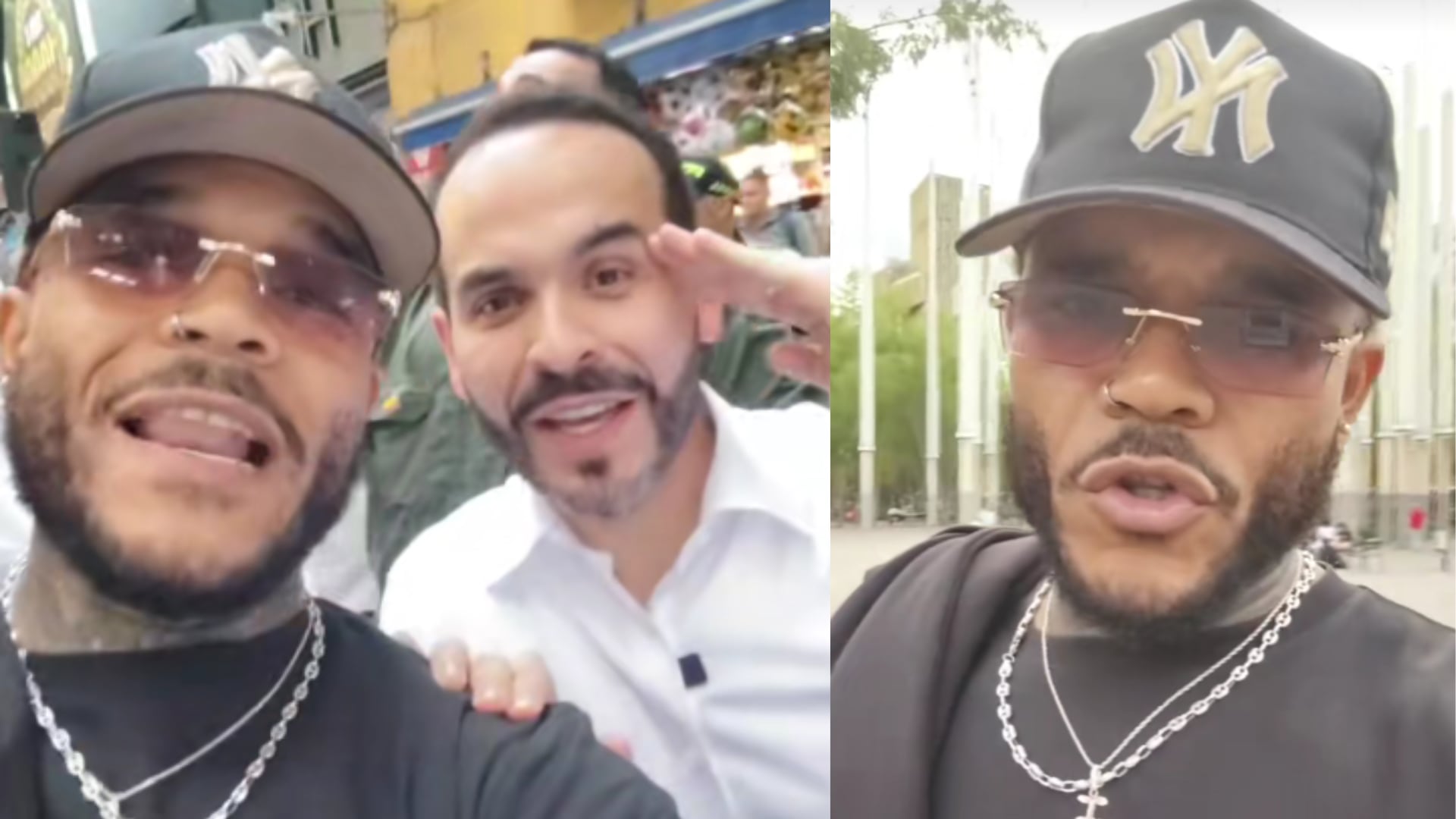 “Solo Petro en esta mondá”: Reguetonero dejó frío a Abelardo de la Espriella con broma en la calle