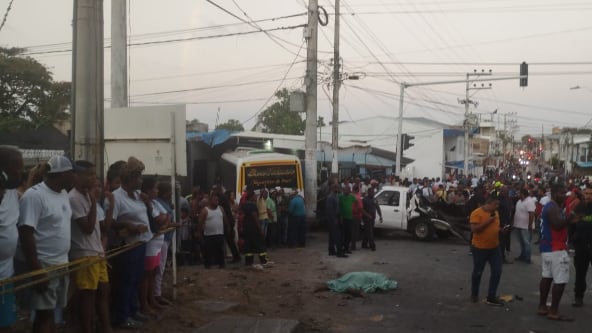 Un aparatoso accidente de tránsito dejó sin vida a tres personas en San Andrés Islas
