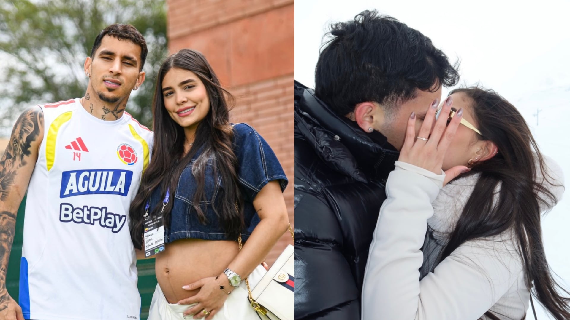Gustavo Puerta y su esposa