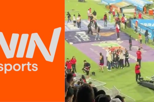 Win Sports denunció que varios de sus equipos fueron atacados tras la final entre Medellín y Nacional: “Nada de esto debió ocurrir”