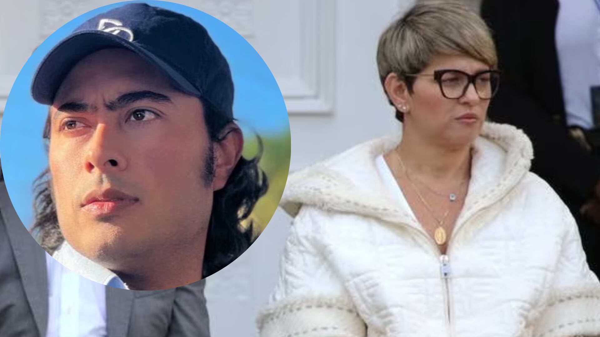 Nicolás Petro y Verónica Alcocer