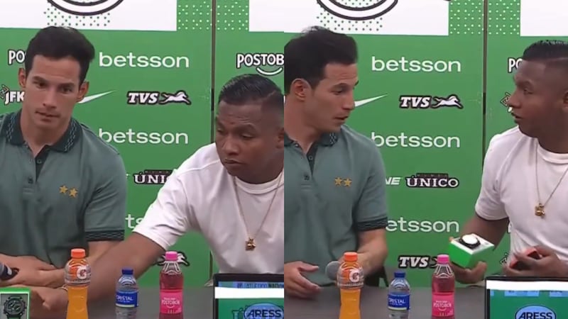 Alfredo Morelos vio un reloj de Nacional “pagando” y no dudó en llevárselo para su casa