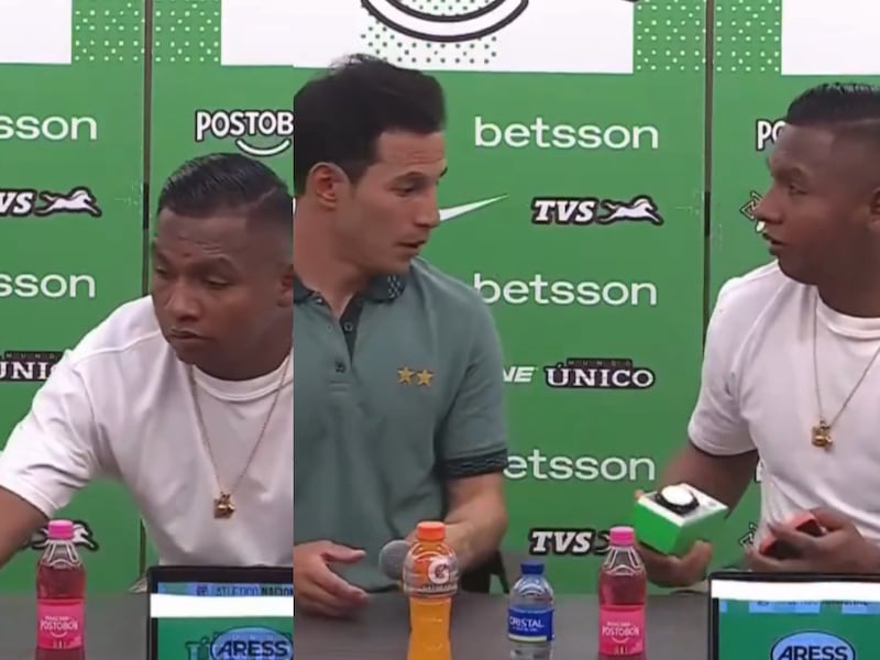 Alfredo Morelos vio un reloj de Nacional “pagando” y no dudó en llevárselo para su casa