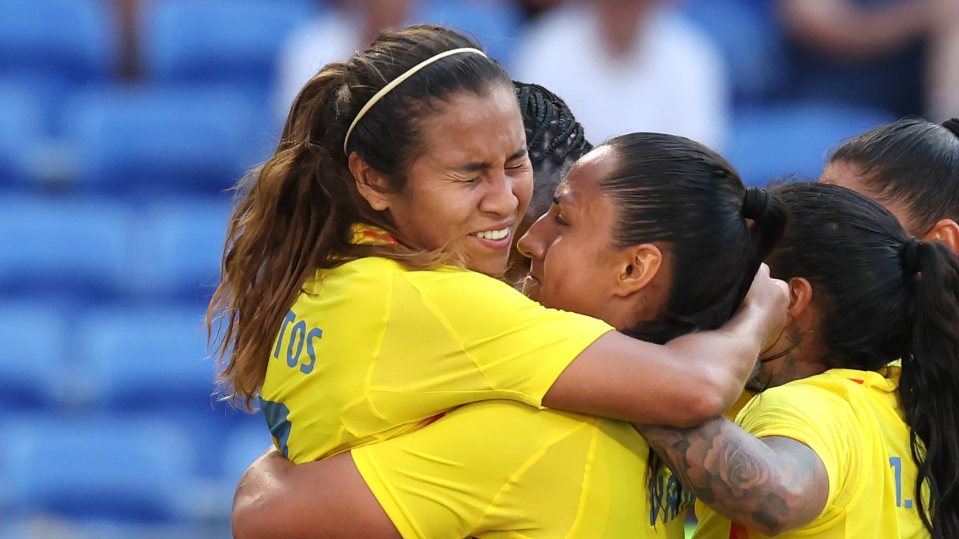 Leicy Santos brilló con Colombia en los Juegos Olímpicos y su futura esposa lo celebró