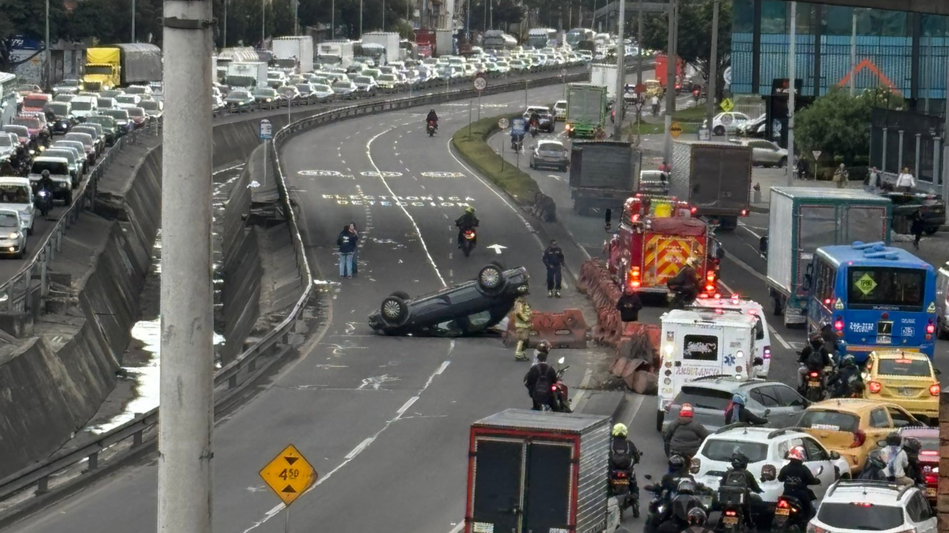 Accidente Av. Boyacá hoy