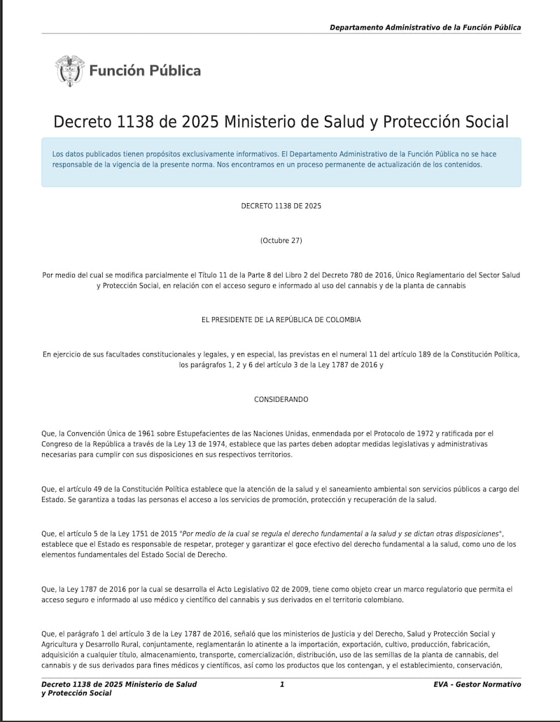 archivo: Ministerio de Salud