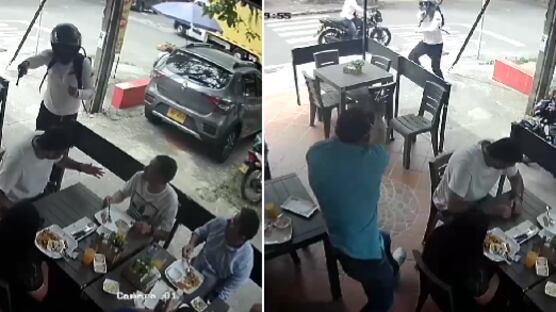 Escolta dio de baja a dos fleteros en Medellín