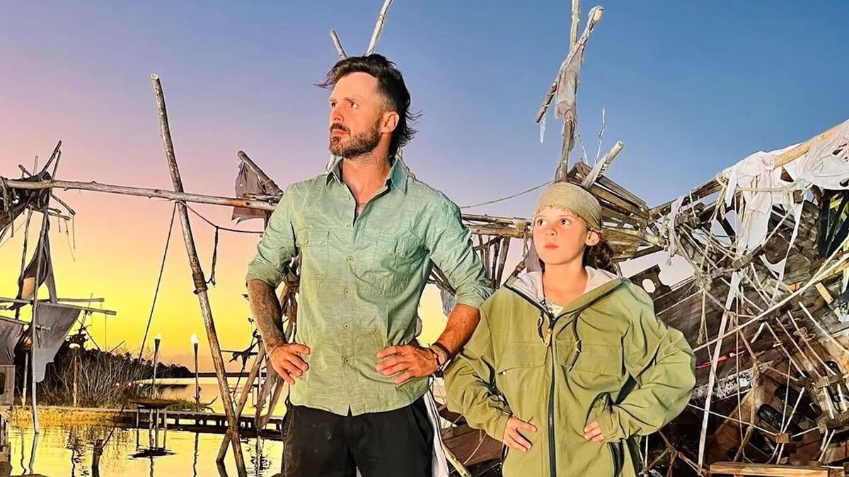 Tatán Mejía y su hija, Guadalupe