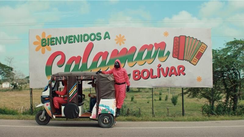 Las grabaciones del Juego del Calamar aterrizaron en Colombia