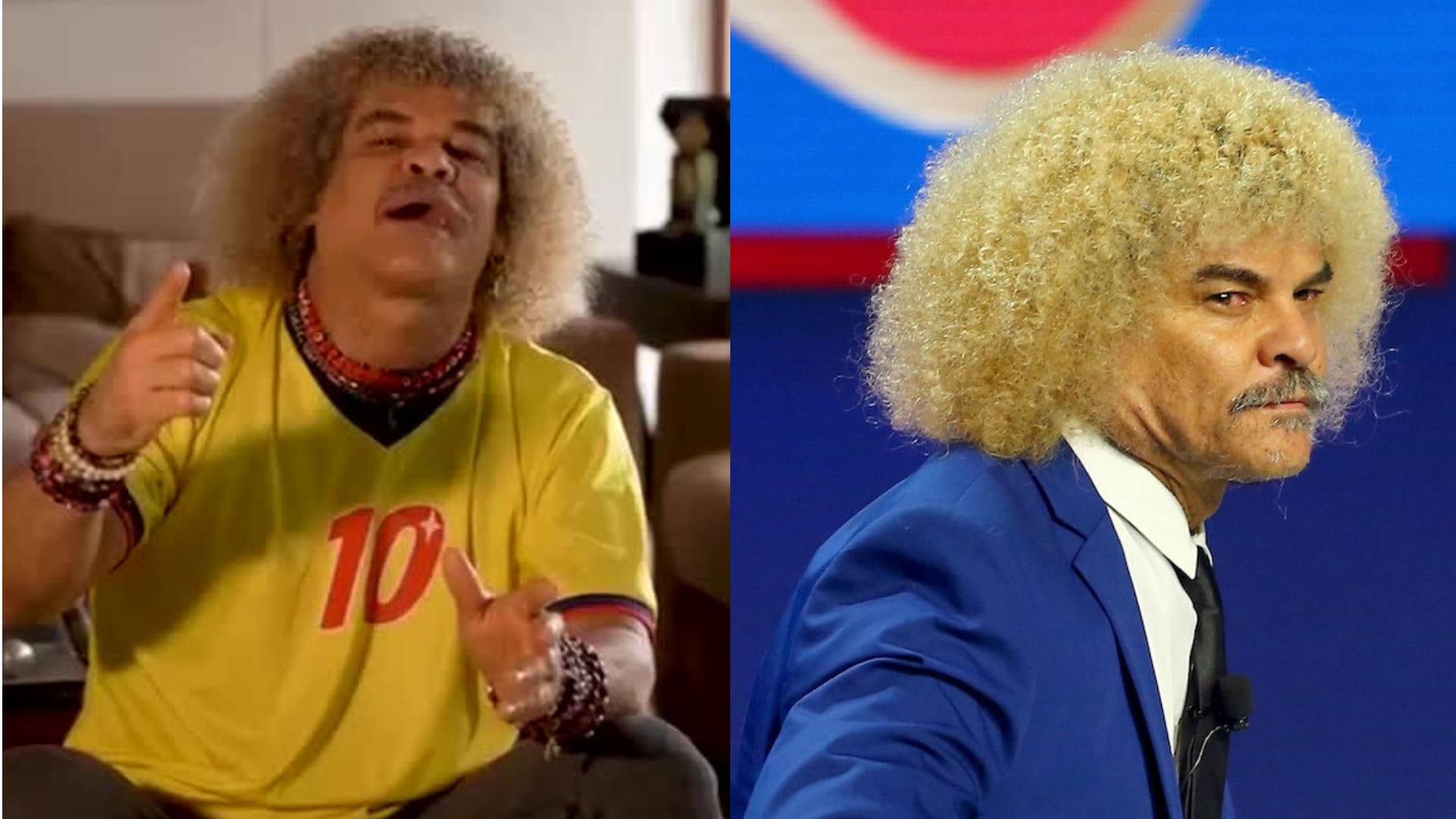 Carlos 'Pibe' Valderrama - Fotos: Redes sociales y Getty