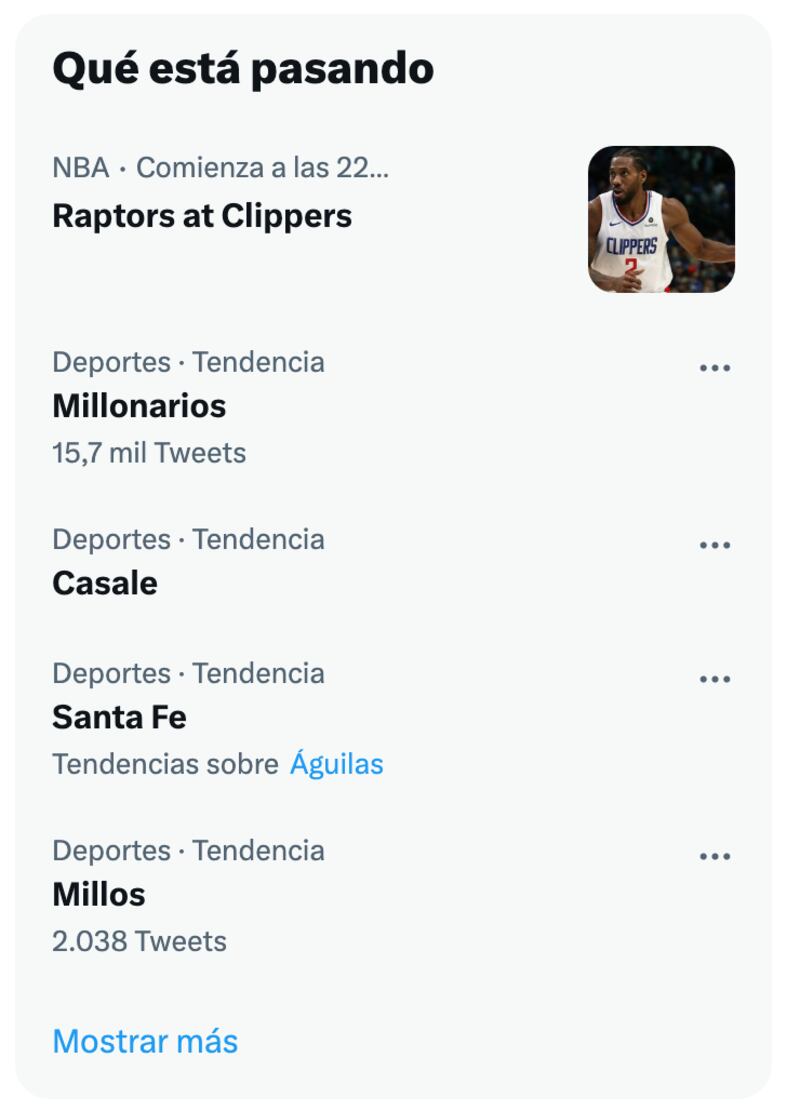 Antonio Casale fue tendencia durante Millonarios vs. Atlético Mineiro