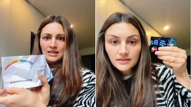 Intento de robo de tarjeta de crédito de Bancolombia