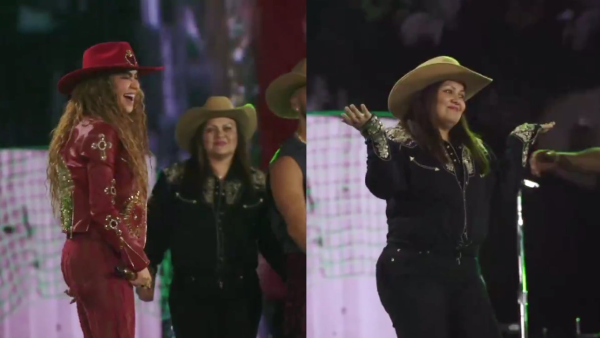 Lili Melgar en el concierto de Shakira en México