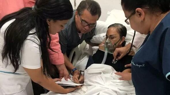 Enilce López, alias ‘La Gata’, trasladada a un hospital en Barranquilla.