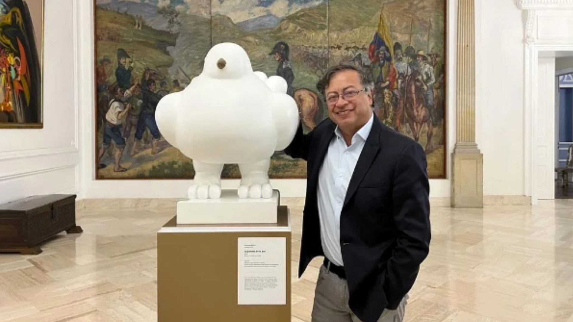 Presidente Petro se pronunció por la muerte de Fernando Botero: “el pintor de nuestra violencia y paz”