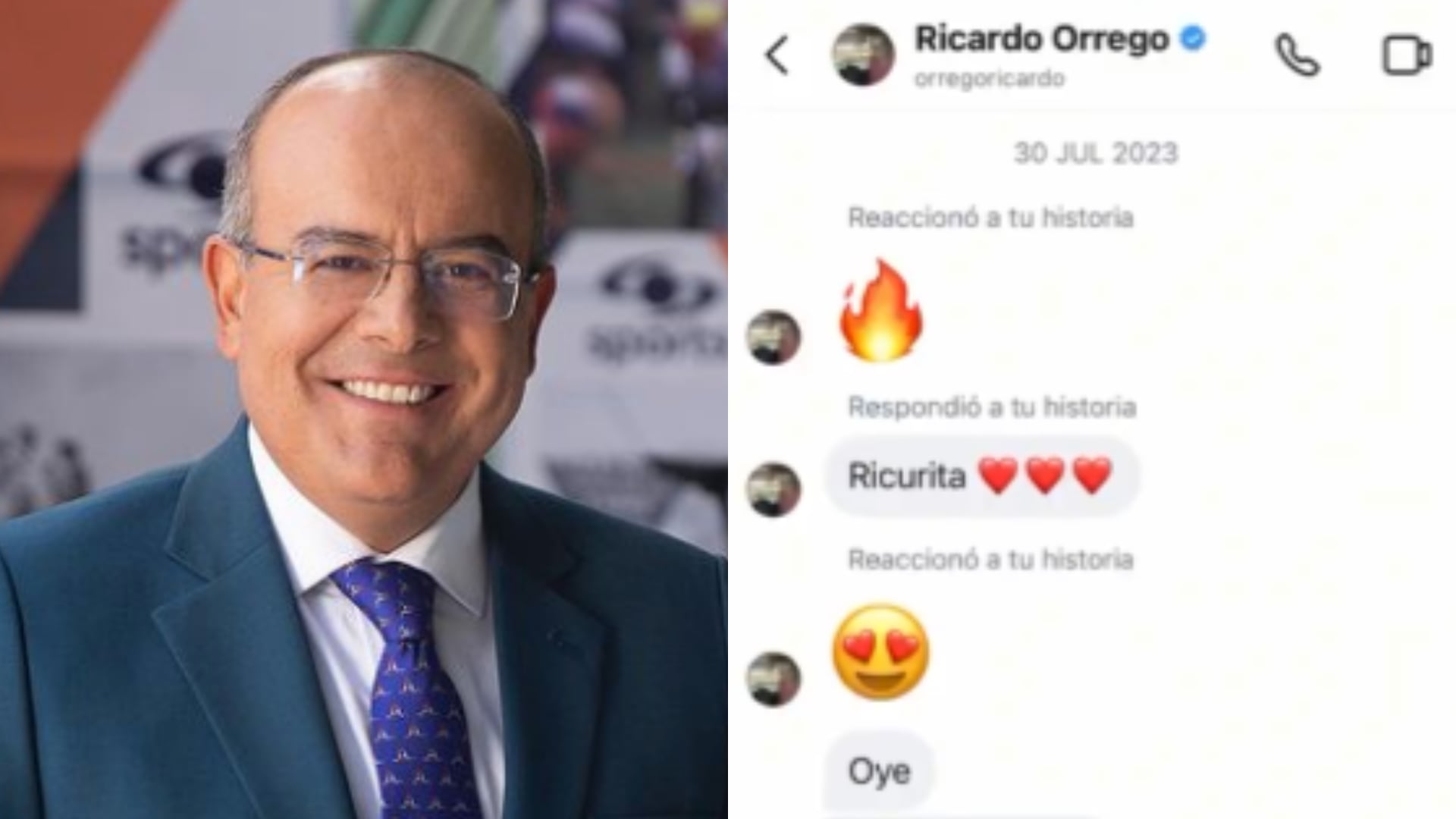 “Ricurita”: otra presunta víctima de Ricardo Orrego mostró los mensajes que le mandaba el periodista