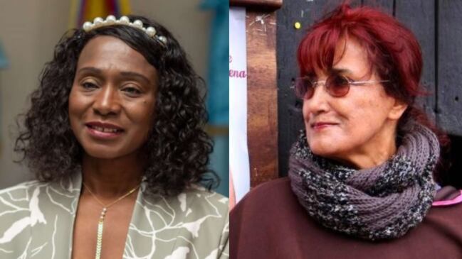 Las exministras de Deporte, María Isabel Urrutia y Cultura, Patricia Ariza.