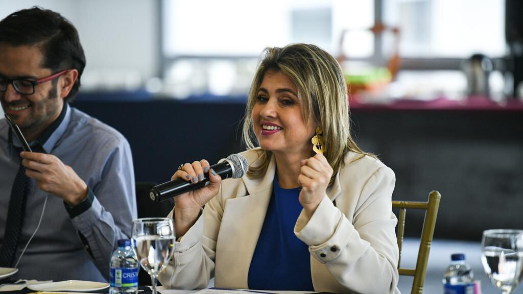 Edna Bonilla, secretaria de Educación de Bogotá