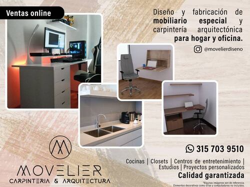Movelier: Mobiliario ideal para mejorar tus espacios
