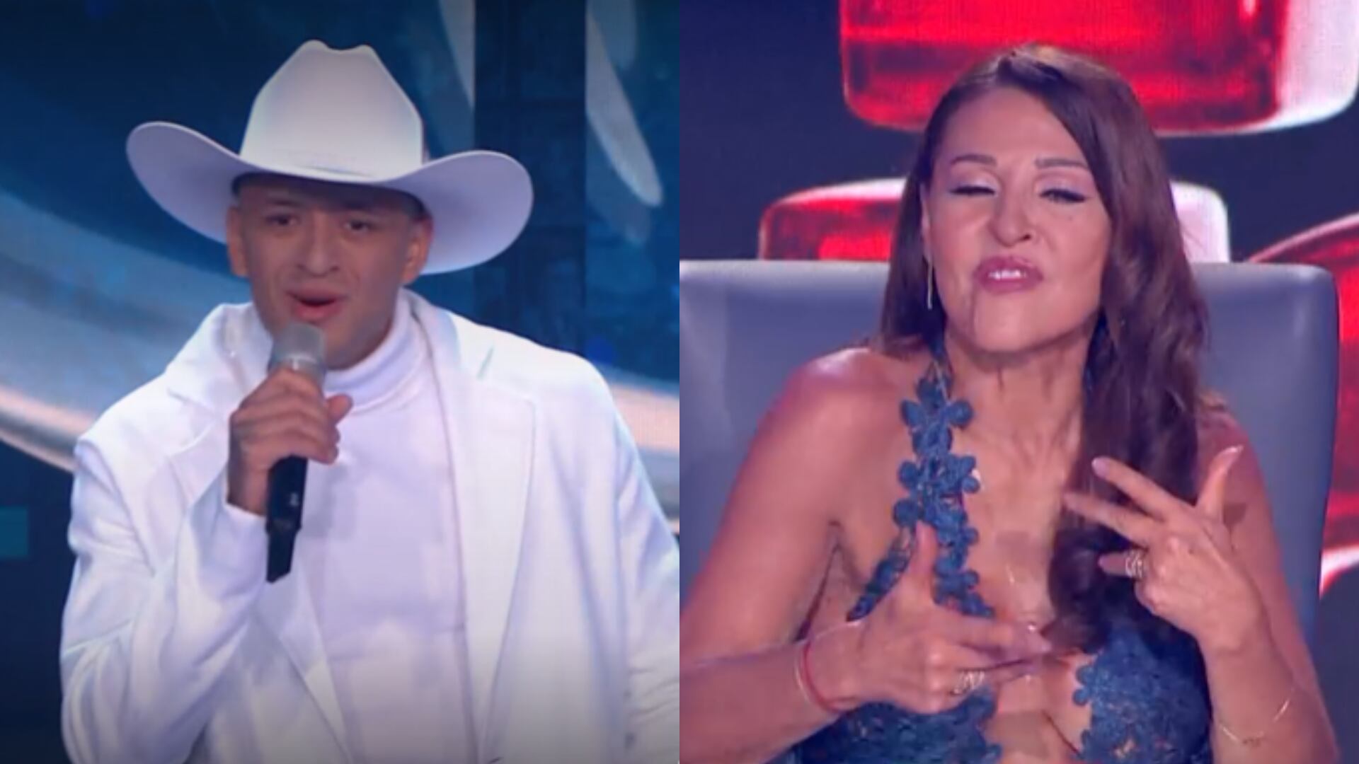 ‘Luis Alfonso’ puso ‘contentosa’ a ‘Amparito’ en ‘Yo Me Llamo’; televidentes dicen que él es el hermano