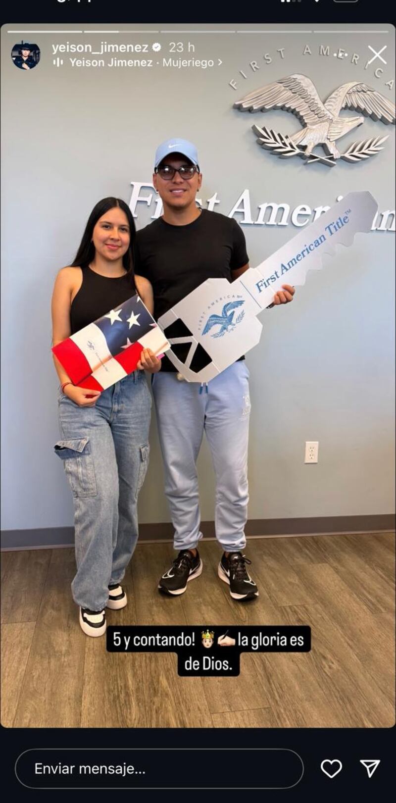 Yeison Jiménez Estados Unidos