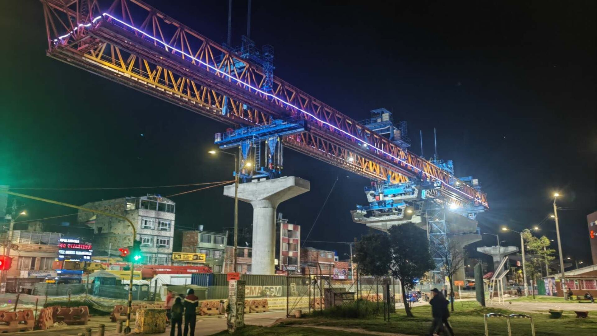 El embajador de China en Colombia también salió a sacar pecho por las obras de la Primera Línea del Metro de Bogotá
