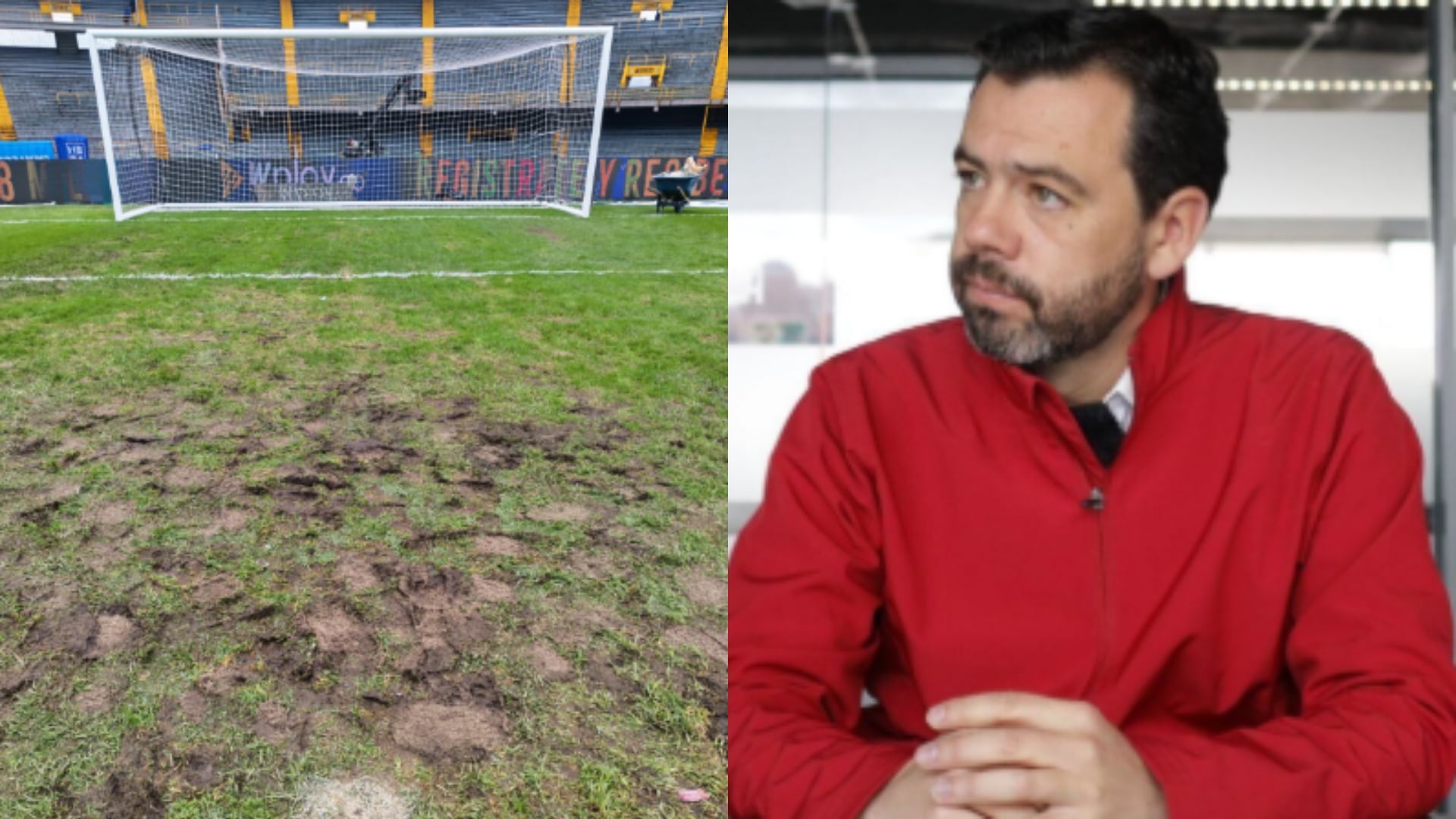 Carlos Fernando Galán se refirió al estado de la grama de El Campín.