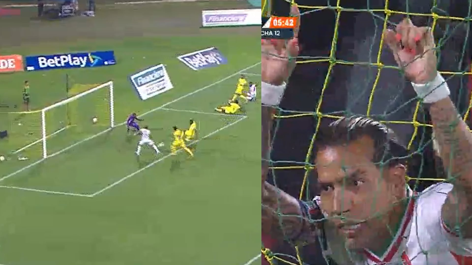 Hasta al mejor panadero se le quema el pan: Ni el propio Dayro podía creer el gol que se comió