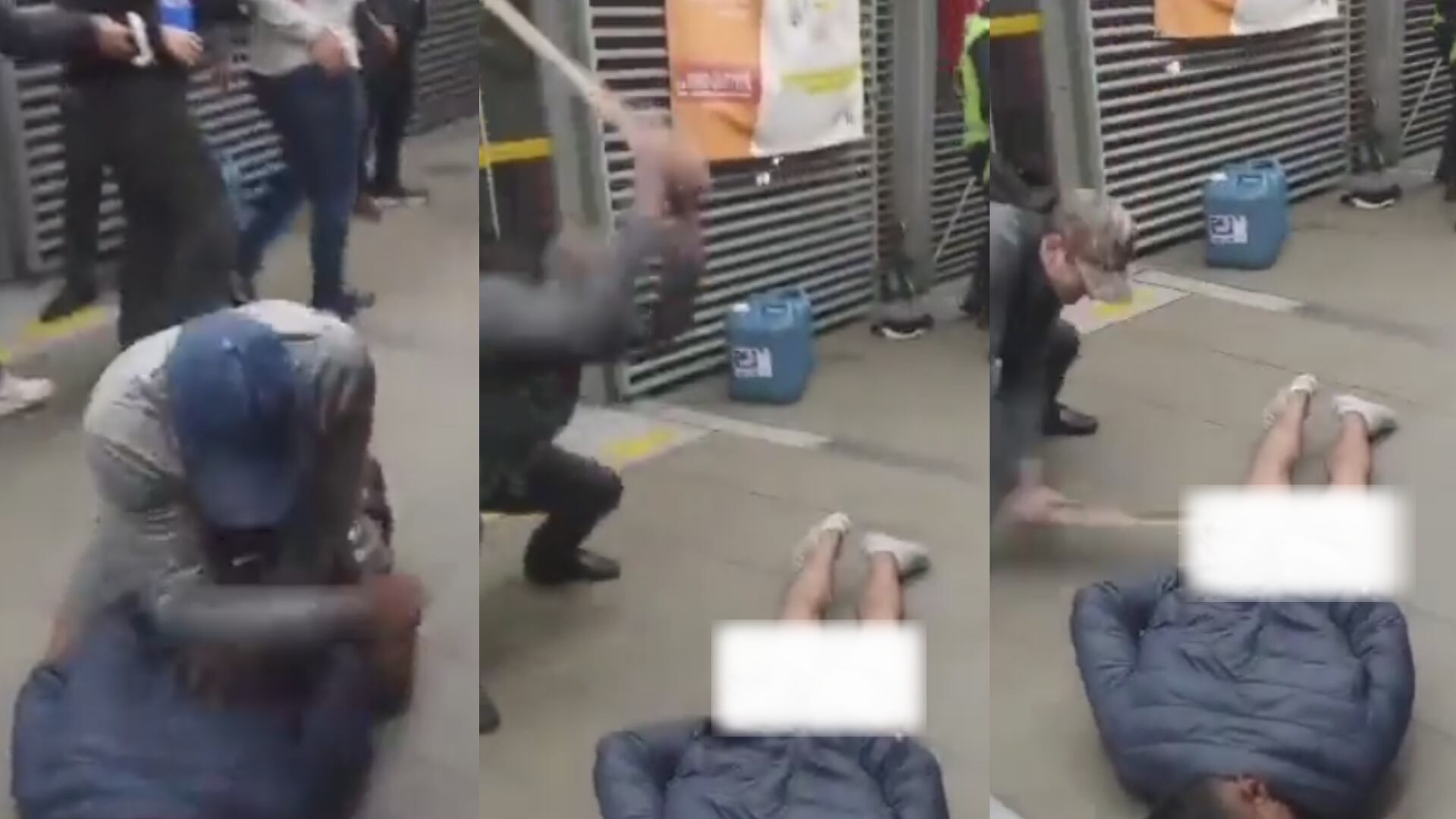 Hombre recibió 'paloterapia en Bogotá'