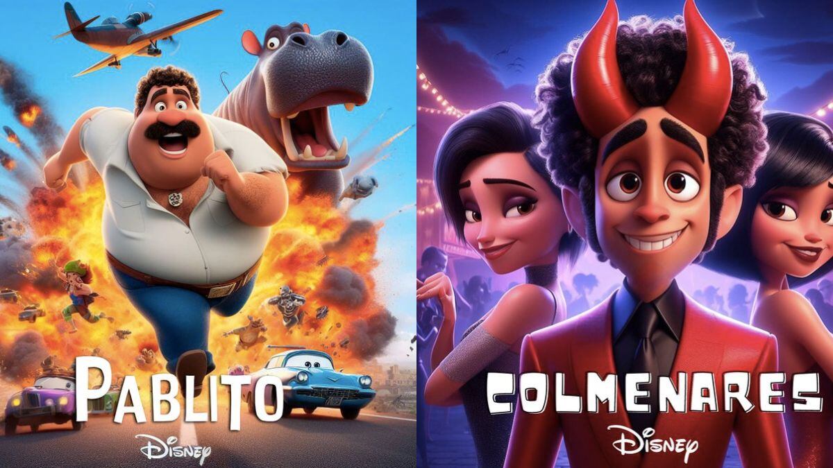 En redes se volvió viral la creación de portadas de películas de Disney con tragedias colombianas.