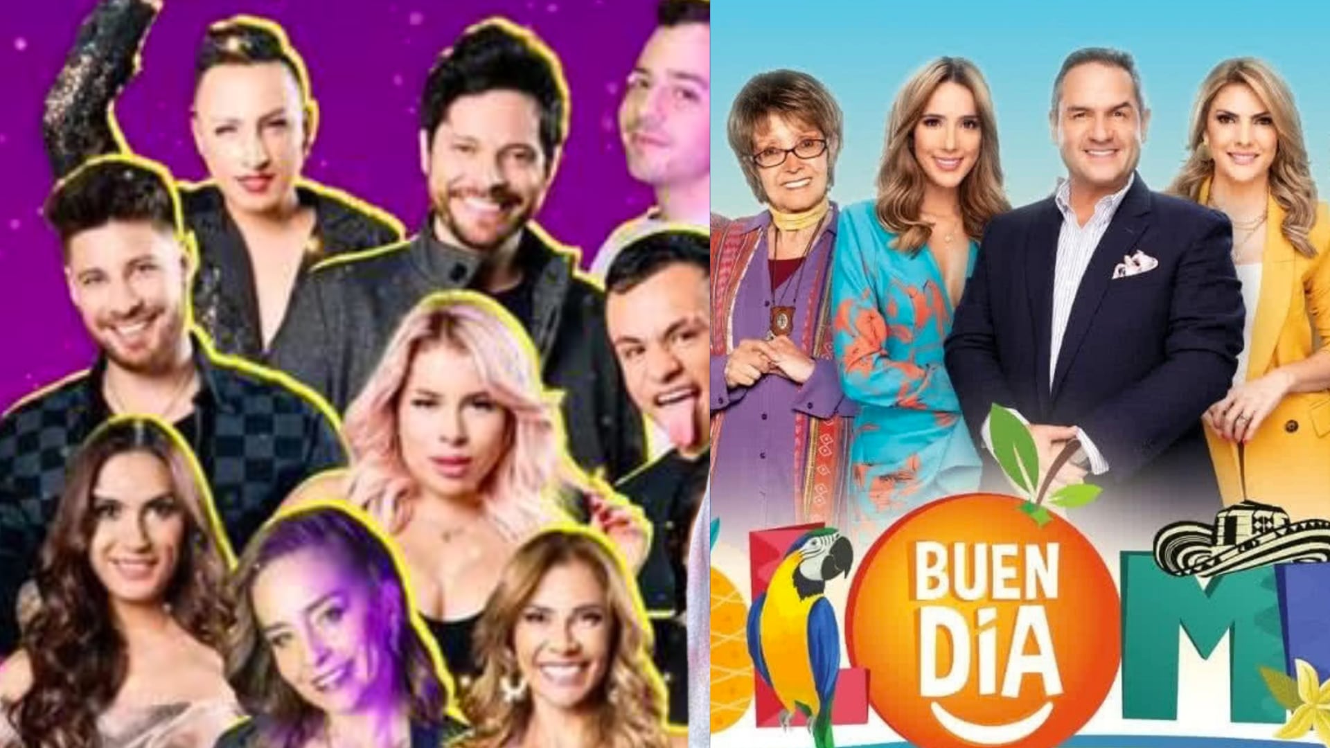 Presentadores de Buen día Colombia denuncian amenazas por comentarios sobre integrantes de 'La casa de los famosos'