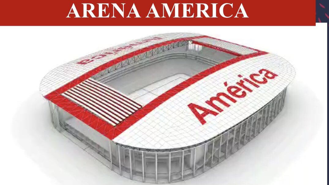Revelaron detalles del Arena América, el imponente estadio del cuadro Escarlata
