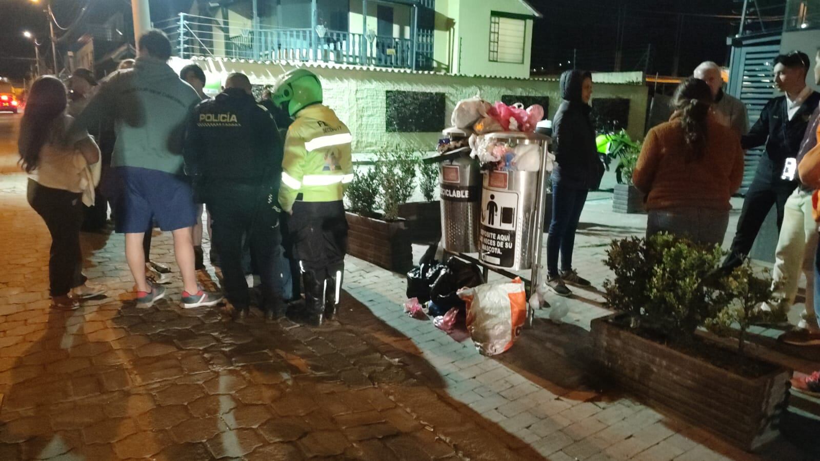 bebé recién nacida encontrada en Cota en una bolsa