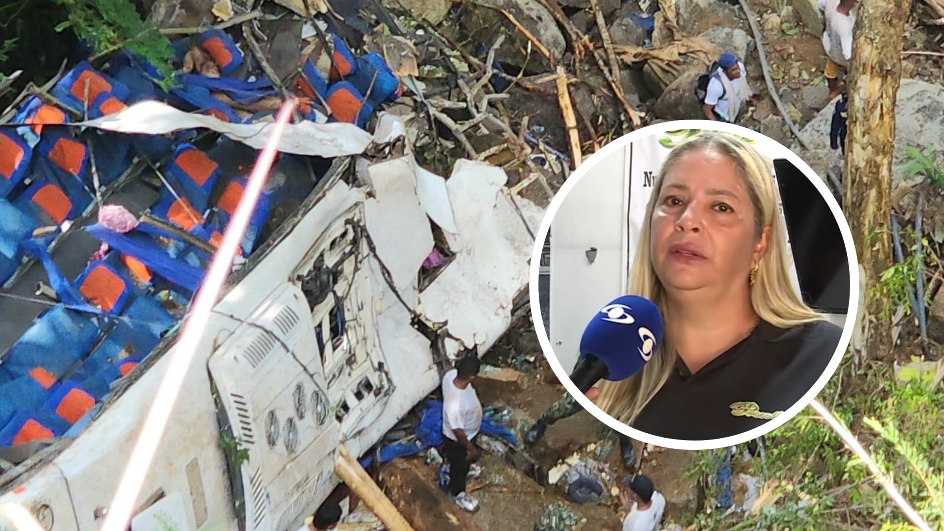 María Elena Molina, gerente de empresa dueña del bus accidentado en Antioquia