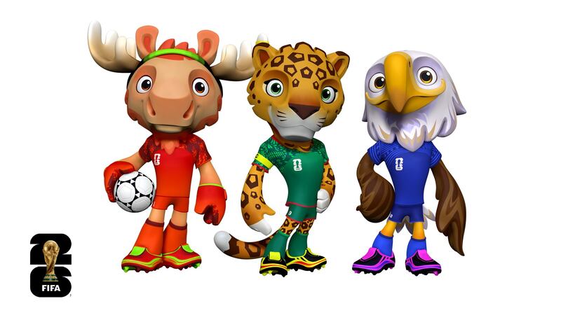 Mascotas del Mundial 2026.