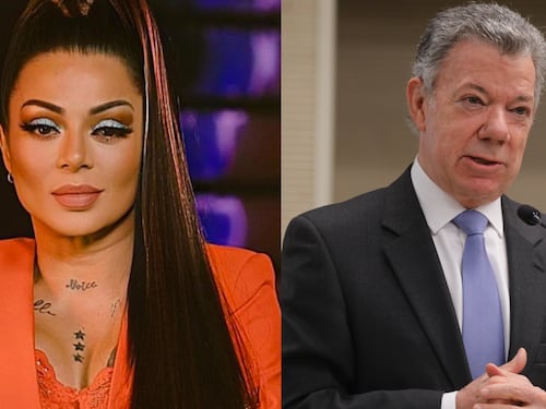 “Retener líquido en las ojeras”: Marbelle se fue en contra de Juan Manuel Santos y lo culpó de la presidencia de Petro
