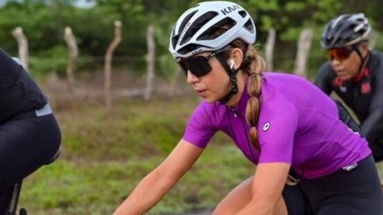 Foto de Andrea Rueda, ciclista que murió atropellada en Barranquilla.