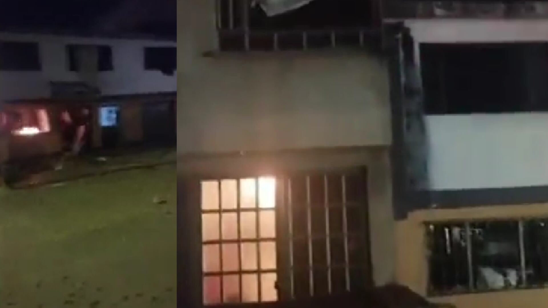 Explosión en Sesquilé.