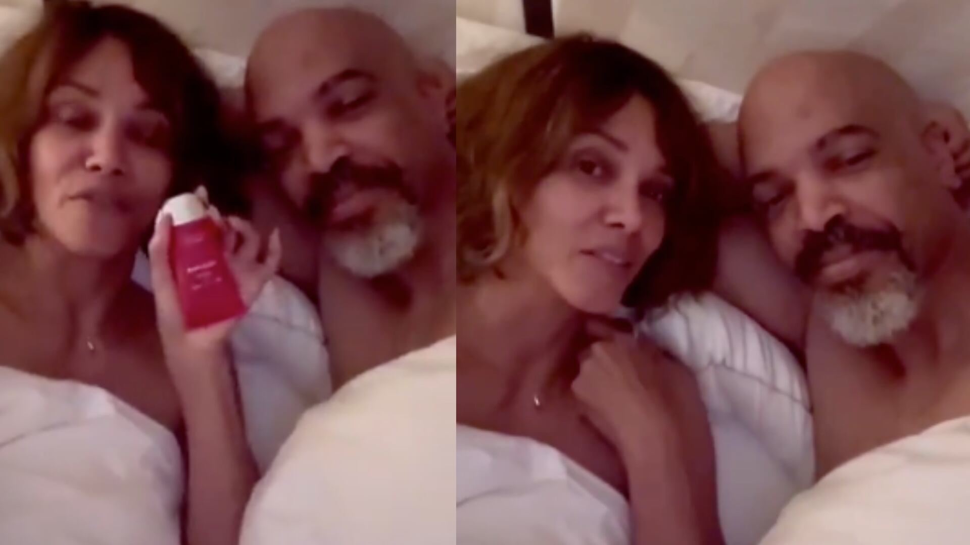 Halle Berry y su esposo, Van Hunt