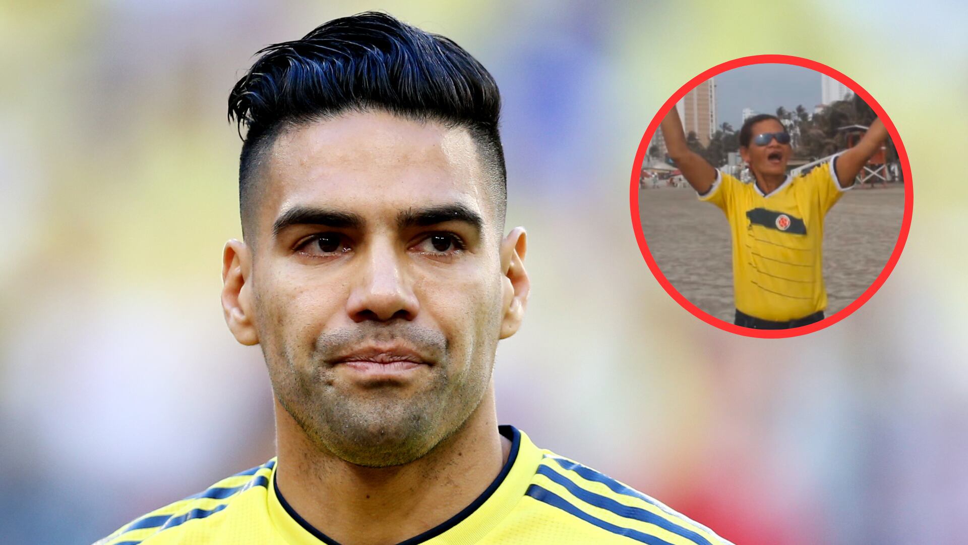 Falcao respondió si conoce la canción "Radamel Falcao - "Viva Colombia, Viva Falcao"